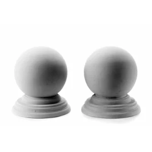 Large Tiered and Fluted Finials