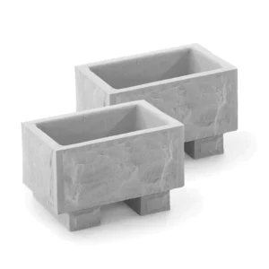 Small Stone Troughs x2
